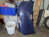 Motorhaube Opel Agila A 2002 Z20Z Royalblau