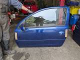 Tür links Opel Corsa C 2004 Z21B Ultrablau Perl